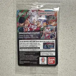 Bandai Namco Monkey.D.Luffy One Piece CCG US Voyage Promo Full Art Holo Card - Image 2