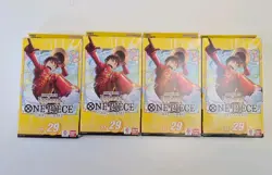 Lot Of 4! ONE PIECE ST-29 STARTER DECKS ENGLISH - EGGHEAD ST 29 DECK ENG SEALED - Image 1