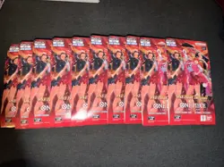 One Piece EB-03 Heroines Sleeved Booster Pack Lot of 10 Sealed - Image 1