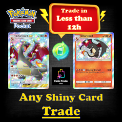 [FAST DELIVERY] Pokemon TCG Pocket - Trading Any Shiny Card (Excluded Deluxe) - Image 1