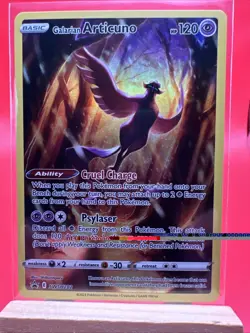Galarian Articuno SWSH282 Sword & Shield Black Star Promo Pokemon Card - Image 1