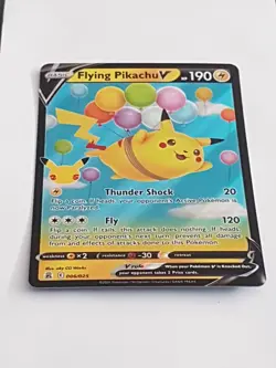 Flying Pikachu V - 006/025 - Pokemon Celebrations Sword Shield Rare Card NM - Image 1