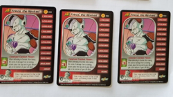 DRAGON BALL Z FRIEZA THE REVIVED 3 STAR RARE CARD # 100 SCORE 2001 - Image 1
