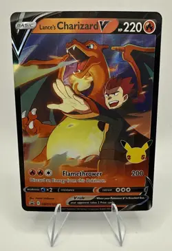 Lance's Charizard V SWSH133 SWSH: Sword & Shield Promo Cards Holo - Image 1