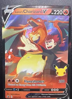 Lance's Charizard V SWSH133 SWSH: Sword & Shield Promo Cards Holo - Image 3