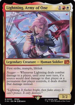 Lightning, Army of One Final Fantasy Regular - Image 1