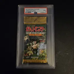 🌴 Pokemon 1997 Jungle Foil Sealed Pack Japanese 300 Yen PSA 9 Graded - Image 1