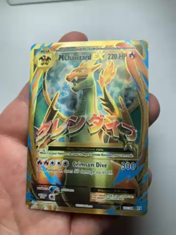 Pokemon TCG M Charizard EX (Full Art) 101/108 Evolutions Holo - Image 2