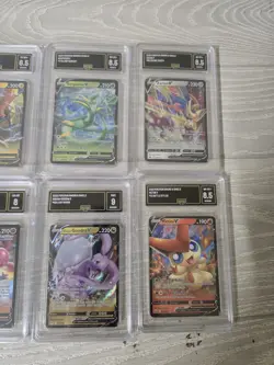 Lot Of 6 GMA Graded Pokemon Cards V Zacian Goodra Victini Tapu Koko Serperior - Image 2