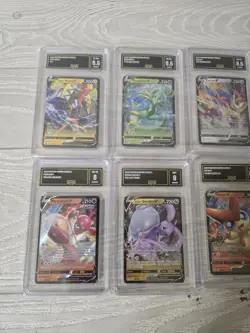 Lot Of 6 GMA Graded Pokemon Cards V Zacian Goodra Victini Tapu Koko Serperior - Image 3
