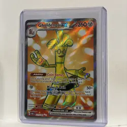 Gholdengo Ex 231/182 Pokemon Paradox Rift Full Art Holo Rare Near Mint - Image 2