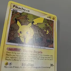 Pikachu - 94/123 - Mysterious Treasures - Pokemon TCG - MP Printer Line Non-Holo - Image 4