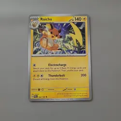 Raichu 64/193 Sv02: Paldea Evolved Regular NM Pokemon TCG Card 2023 - Image 1