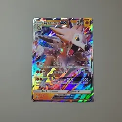 Lycanroc GX SM14 Promo - Sun & Moon Black Star Promos - Pokemon TCG LP - Image 1
