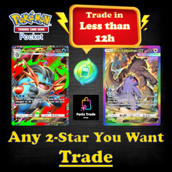 Pokemon TCG Pocket - Trading Any 2 Star - Fantastical Parade (CHECK Description) - Image 1