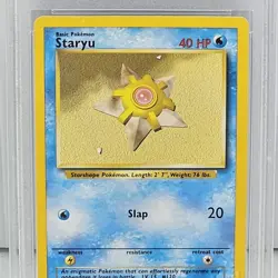 1999 Pokemon Game Staryu #65 PSA Near Mint - Mint 8 , TRUSTED Oz Sale - Image 3
