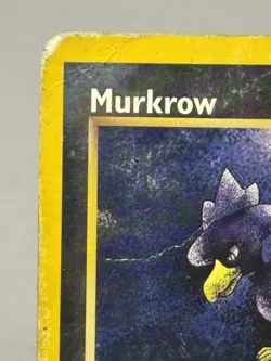 Murkrow 24/111 2000 Neo Genesis Pokemon TCG WOTC Non Holo Rare - HP/DMG - Image 2