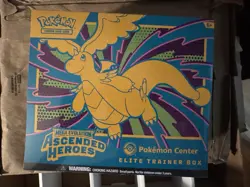 Pokemon TCG Ascended Heroes Pokemon Center Exclusive Elite Trainer Box ETB - Image 1