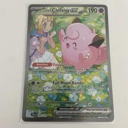 Lillie's Clefairy ex - 184/159 - Pokemon Journey Together Illustration Rare NM - Image 1