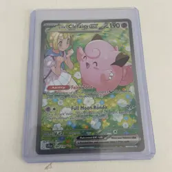 Lillie's Clefairy ex - 184/159 - Pokemon Journey Together Illustration Rare NM - Image 3