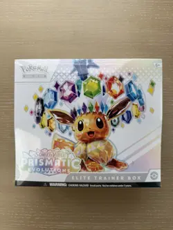 Pokemon TCG Prismatic Evolutions Elite Trainer Box ETB Factory Sealed - Image 1