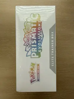 Pokemon TCG Prismatic Evolutions Elite Trainer Box ETB Factory Sealed - Image 5