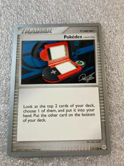 POKEDEX 111/130 World Championships 2008 Pokemon Diamond Pearl~ L-52 - Image 1