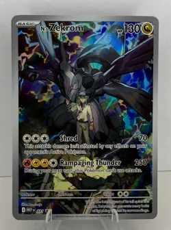 N's Zekrom - 031 - ME: Mega Evolution Promo Black Star Promo Pokemon TCG MINT #3 - Image 1