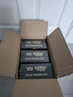 Pokemon TCG Shining Fates Elite Trainer Box - Brand New & Sealed 3x - Image 1