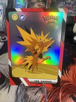 2025 Pokemon Kanto Full House, ZAPDOS Silver Holo #145 - Image 1