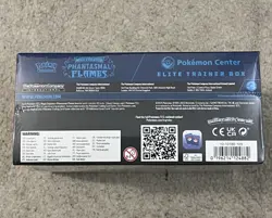 Pokemon Phantasmal Flames Mega Evolution Pokemon Center ETB Elite Trainer Box - Image 4