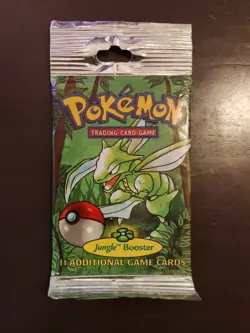 Wizards of the Coast 1999 Pokemon TCG Jungle Booster Pack - Scyther heavyU 20.9g 742818061384 - Image 1