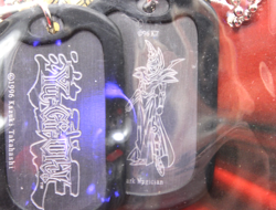 2002 Yu-Gi-Oh! DARK MAGICIAN Collectible Dog Tag NEW Sealed - Image 4