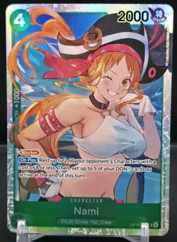 One Piece TCG English OP14-031 Nami SR Foil - Image 1