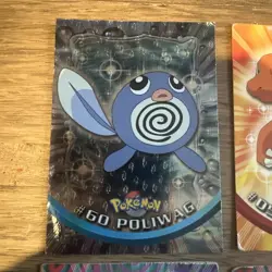 Pokemon Cards Topps Bundle x40 - 1 Holo Mixed Conditions - Blue & Green Labels - Image 4