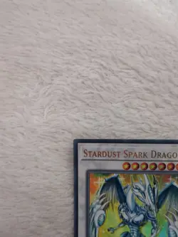 DUDE-EN012 Stardust Spark Dragon Ultra Rare 1st Edition YuGiOh Card - Image 2