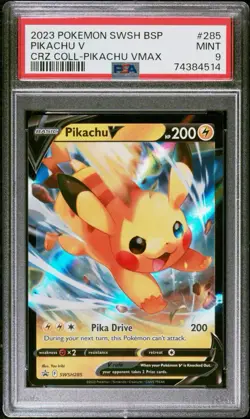 Pikachu V SWSH285 SWSH: Sword & Shield Promo Cards Holo - Image 1