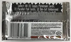 Topps Pokemon The First Movie Blue Label Factory Sealed 8 Card Pack - TCCCX - Image 2