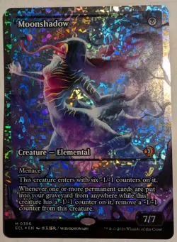 Moonshadow (0396) (Showcase) (Fracture Foil) Lorwyn Eclipsed Foil - Image 1