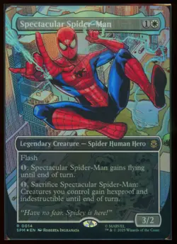 Spectacular Spider-Man (Borderless) #14 Marvel's Spider-Man NM/M - Image 1