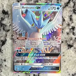 Pokemon Articuno GX 31/168 Celestial Storm Ultra Rare Full Art Holo 170 HP Bird - Image 1