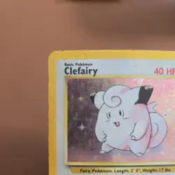 Pokemon TCG Clefairy Base Set 5/102 Holo Unlimited Holo Rare - Image 2