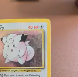 Pokemon TCG Clefairy Base Set 5/102 Holo Unlimited Holo Rare - Image 3