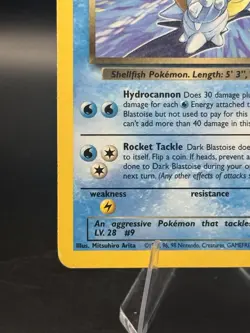 Pokemon TCG Dark Blastoise #20/82 - Team Rocket Non-Holo Vintage - Image 5