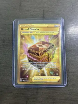 Box of Disaster 214/196 NM/M Swsh11 Lost Origin Gold Secret Pokemon TCG - Image 3