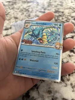 Misty's Gyarados #049/182 - STAFF Destined Rivals - Holo - NM Near Mint Pokemon - Image 3