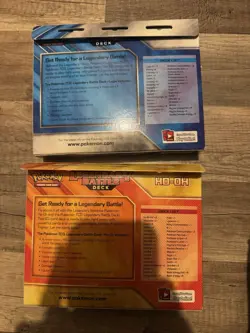 Set of 2 Pokemon TCG Trainer’s Legendary Box Legendary Battle Deck Lugia Ho-oh - Image 2