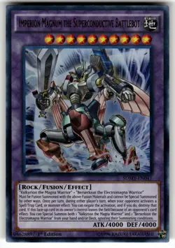 Imperion Magnum the Superconductive Battlebot Ultra Rare SDMY-EN041 NM Yugioh - Image 1
