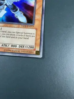 Yugioh - Elemental Hero Bubbleman - Super Rare - YSDJ - 1st - Image 3