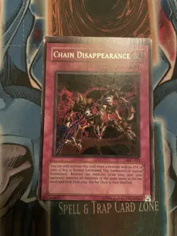 Miscut Misprint Chain disappearance IOC-052 yugioh - Image 1